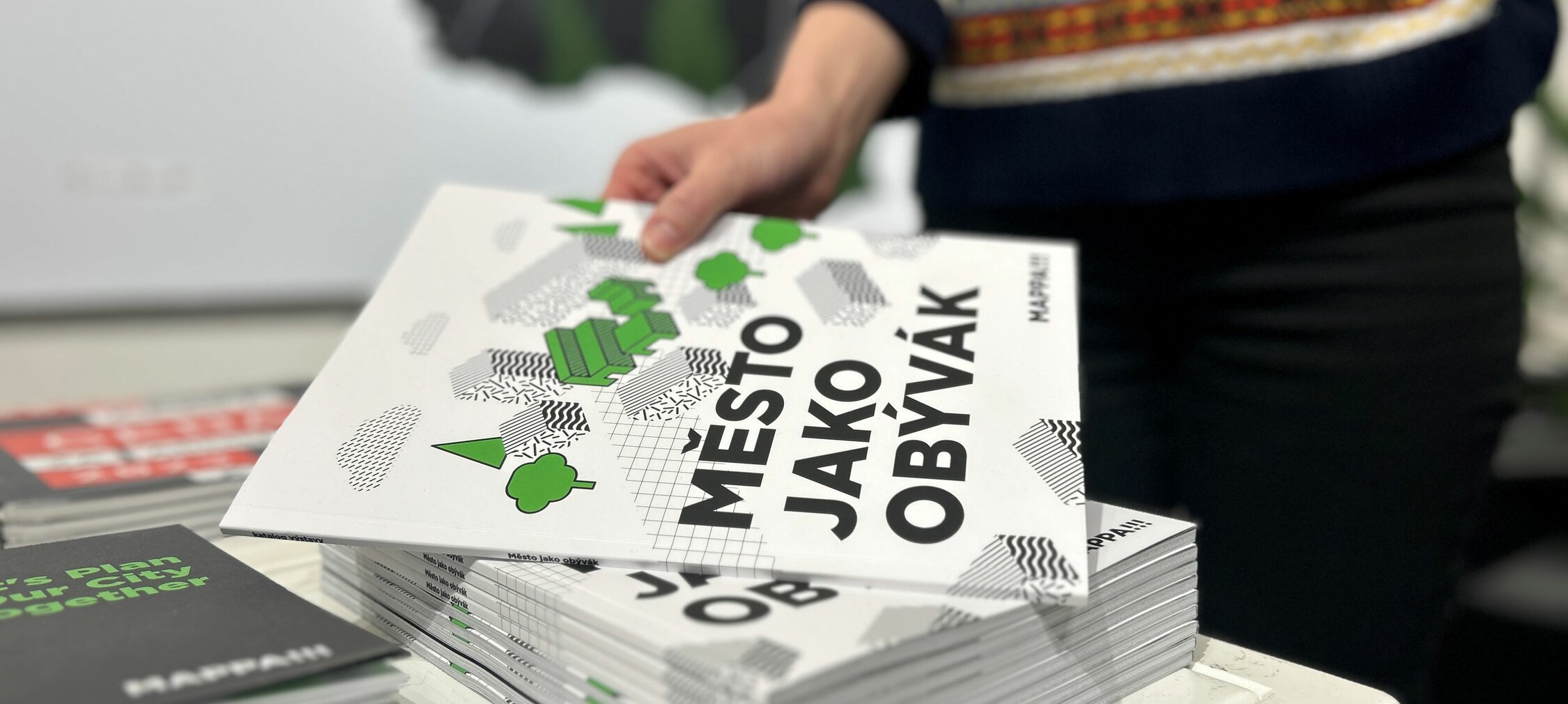 Přijďte si k nám pro novou  publikaci k autorské výstavě Město jako obývák