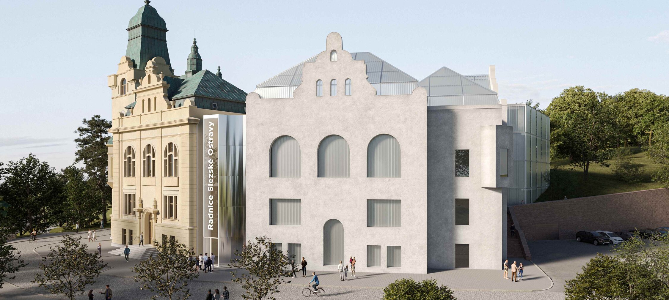 Slezská Ostrava zná podobu přístavby radnice, vzešla ze soutěže