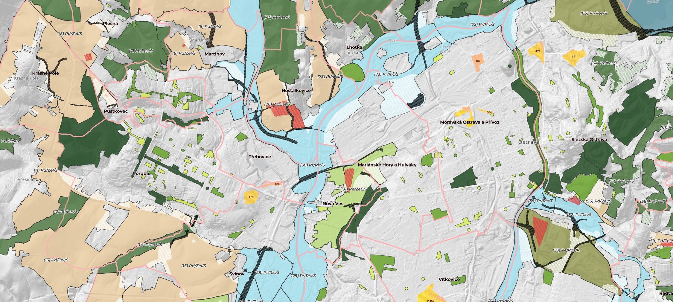 Ke koncepci zeleně jsme vytvořili interaktivní aplikaci