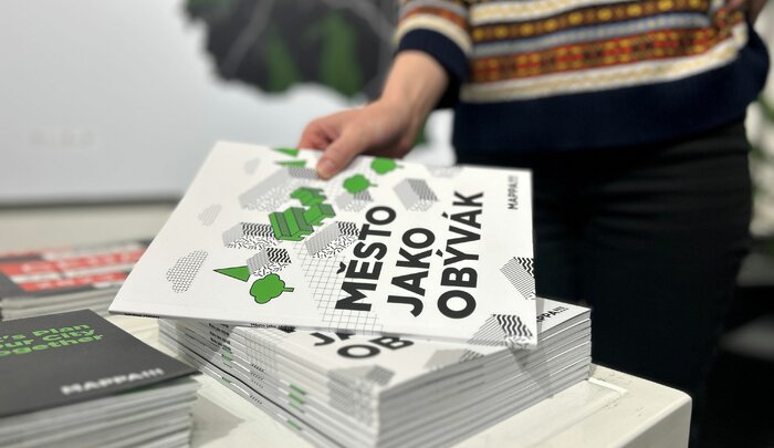 Přijďte si k nám pro novou  publikaci k autorské výstavě Město jako obývák