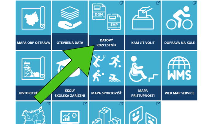 Náš datový rozcestník usnadní projektantům cestu k informacím