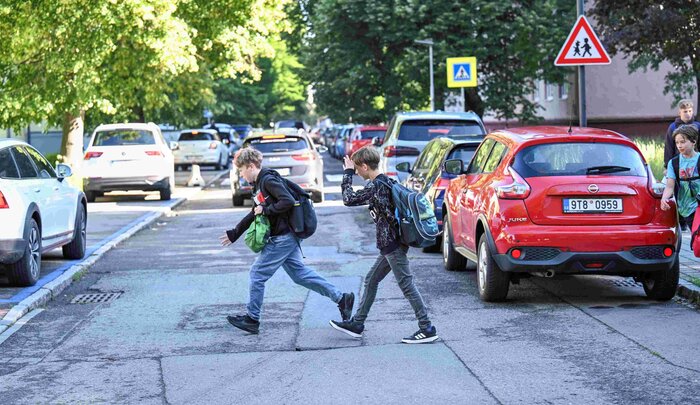 Zkušební provoz akce "Školní ulice Ostrčilova" začne v pondělí 14. září