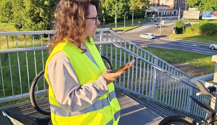 Popáté jsme sčítali cyklisty - nejvíce jich bylo u Hradní lávky
