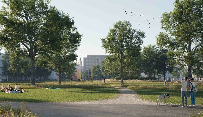 Proměna Černé louky se blíží - projekt připravuje ostravský Atelier 38