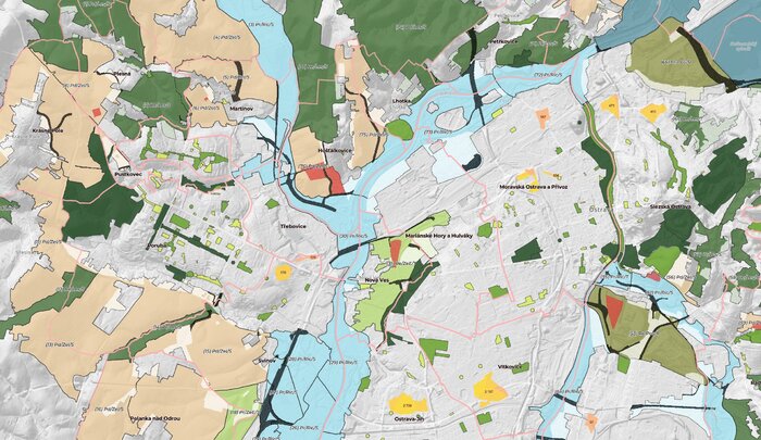 Ke koncepci zeleně jsme vytvořili interaktivní aplikaci