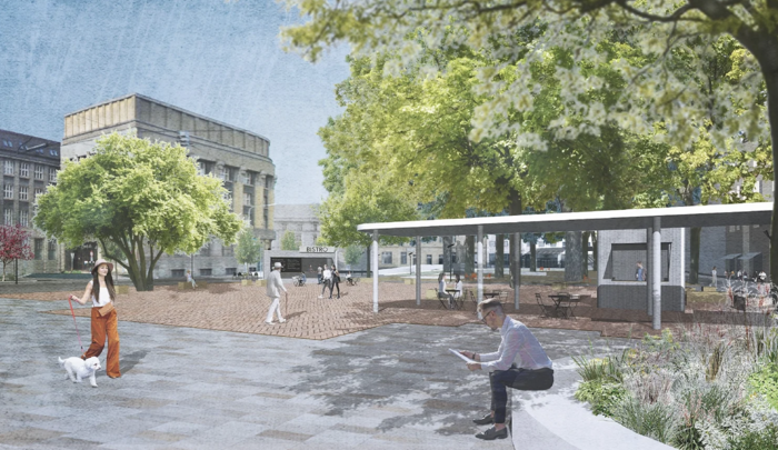 Začíná se projektovat náměstí E. Beneše Začíná se projektovat náměstí E. Beneše