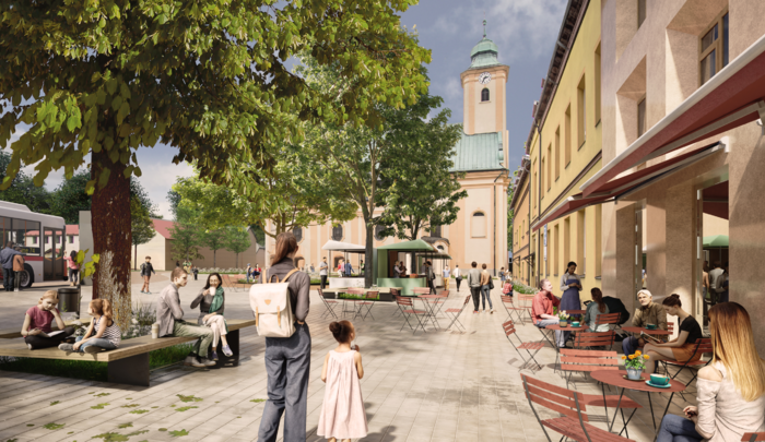 UNIT architekti dokončili studii centra Staré Bělé